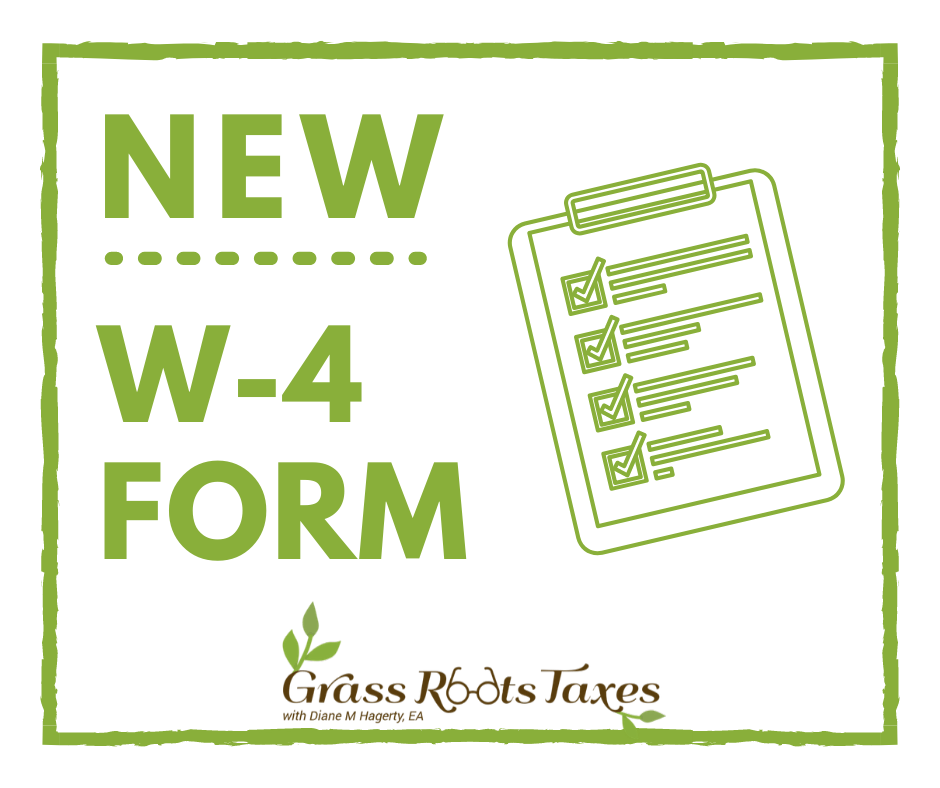 New w-4 form