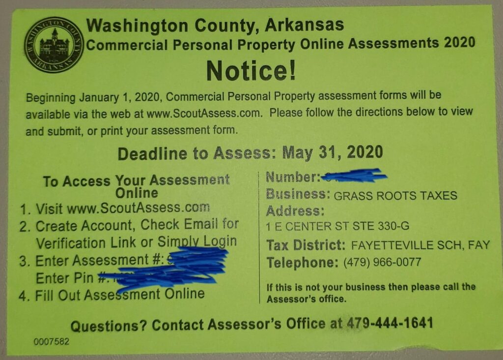 Arkansas Commercial Property Tax Assessment Grass Roots Taxes