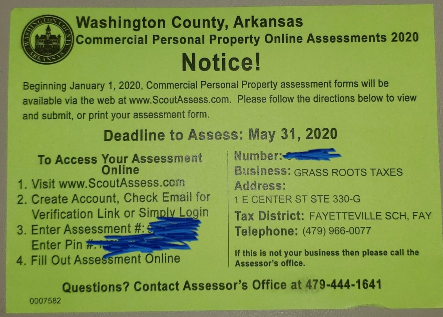 Arkansas Commercial Property Tax Assessment Grass Roots Taxes