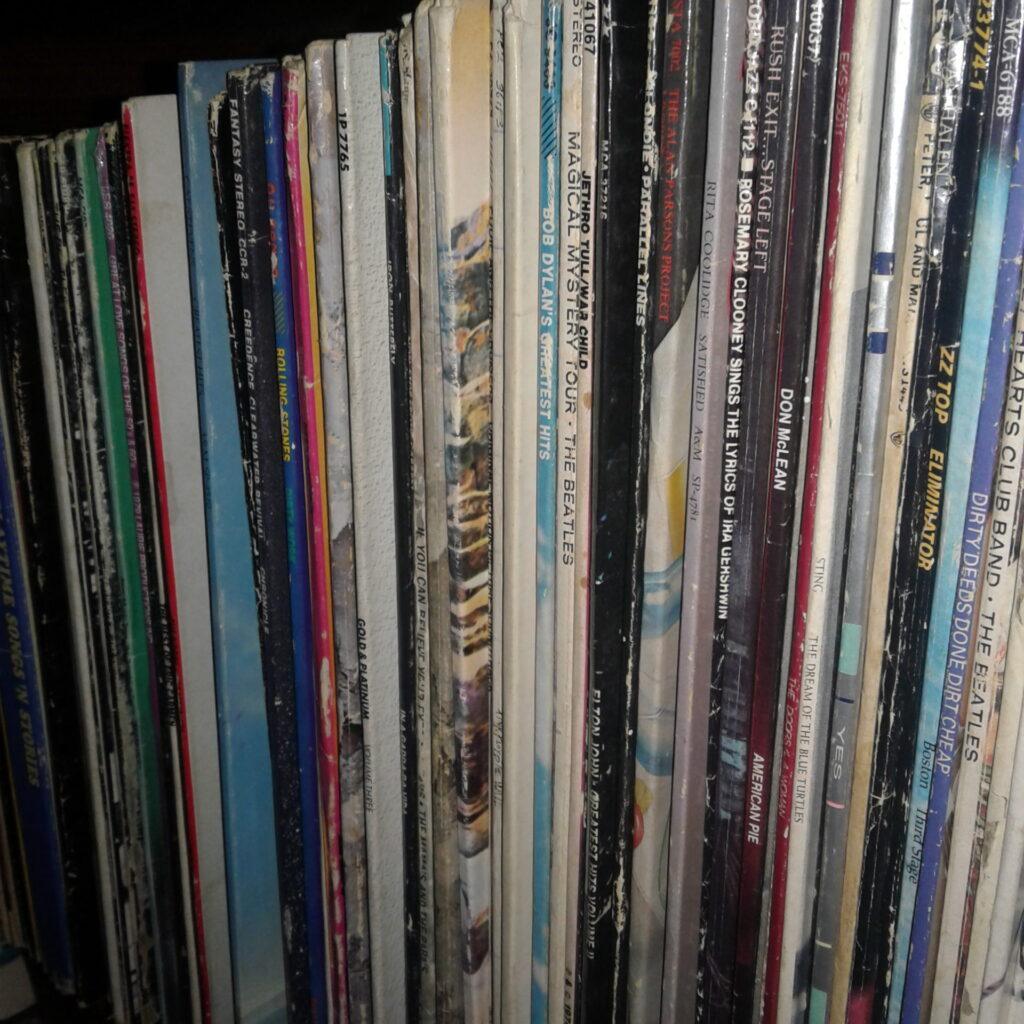 Record Albums for taking inventory