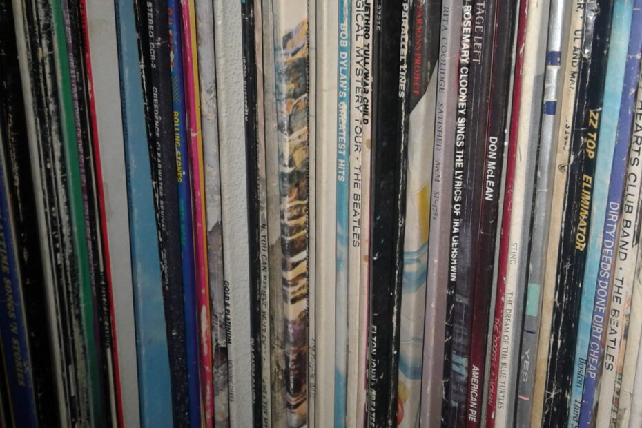 Record Albums for taking inventory