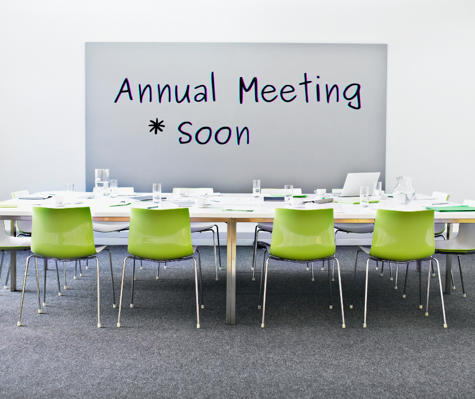 How To Have an Annual Meeting and Why Grass Roots Taxes